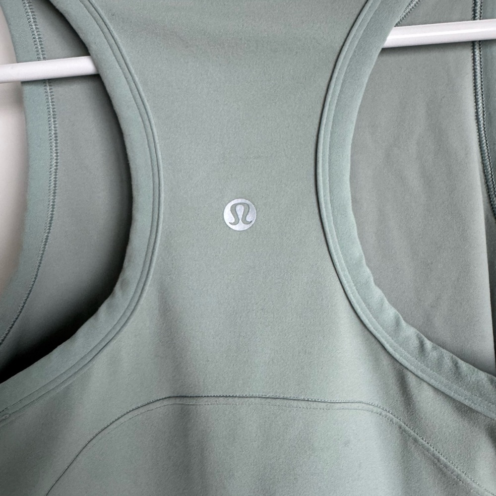 lululemon athletica Align waist length racerback Green Tank Top - Picture 3 of 3